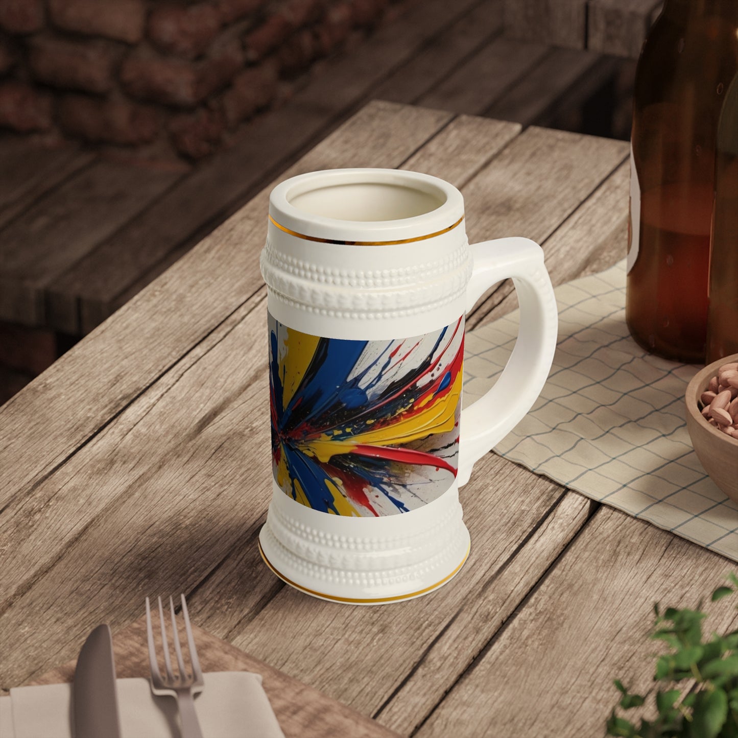 Creative Splash Beer Stein
