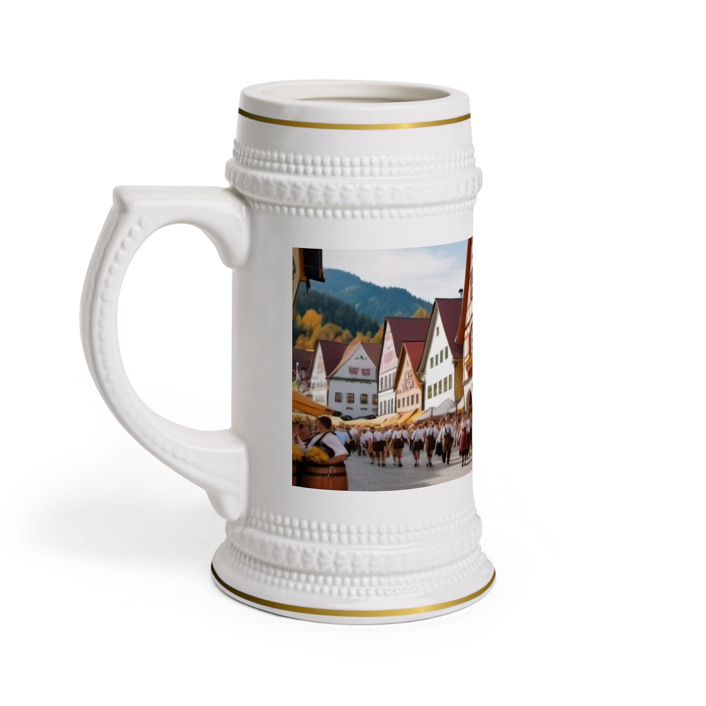 Bavarian Festival Beer Stein