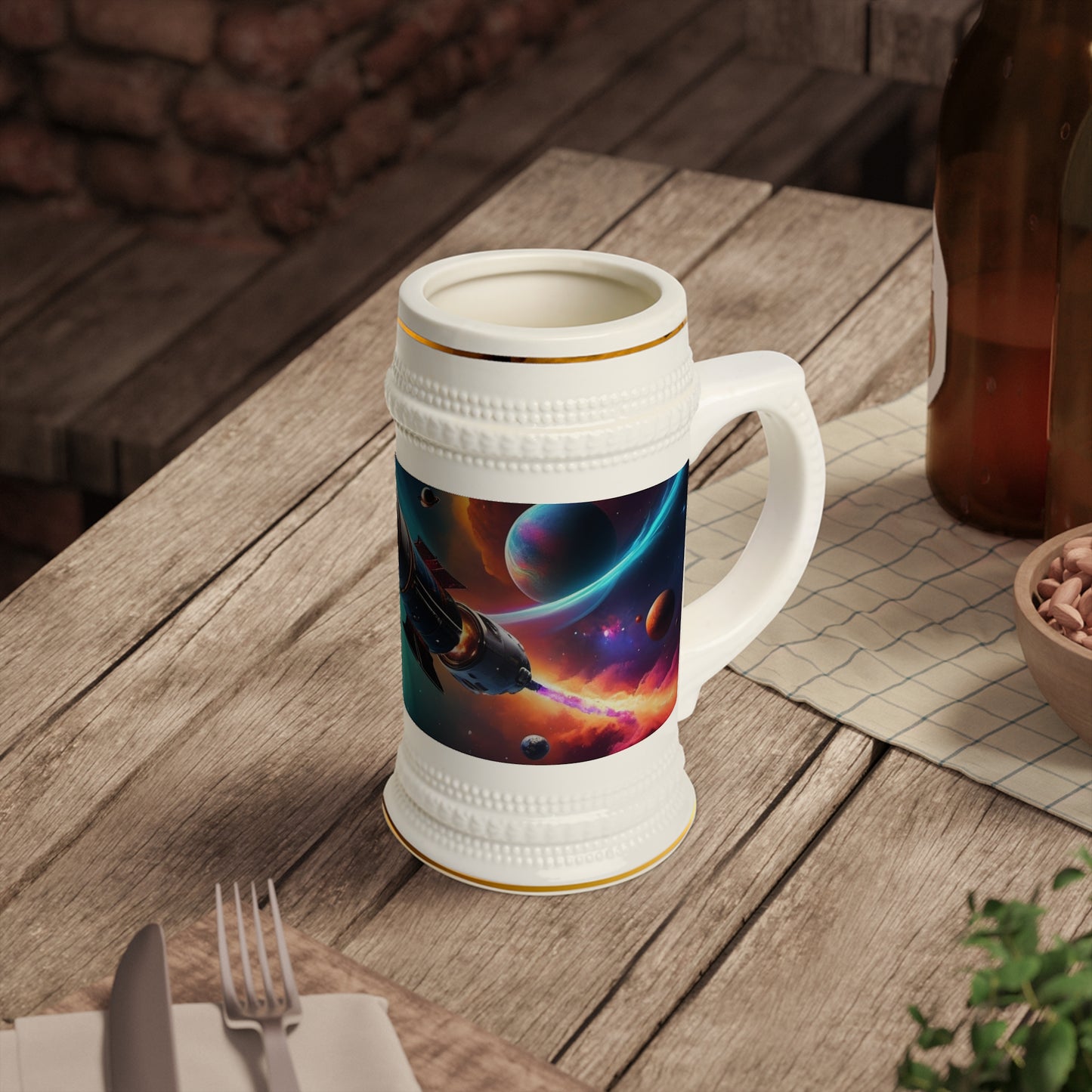 Galatic Journey Beer Stein