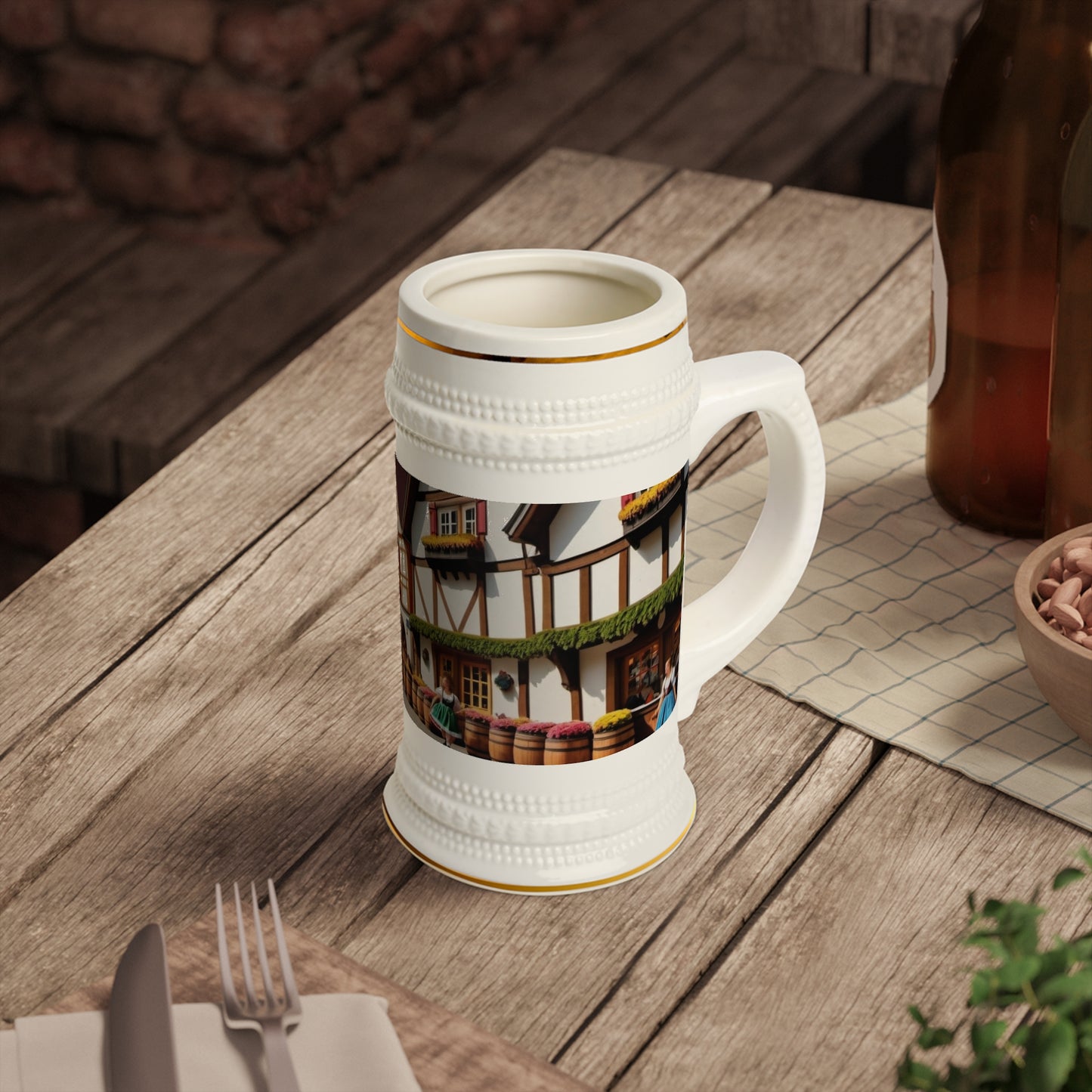 Bavarian Festival Beer Stein