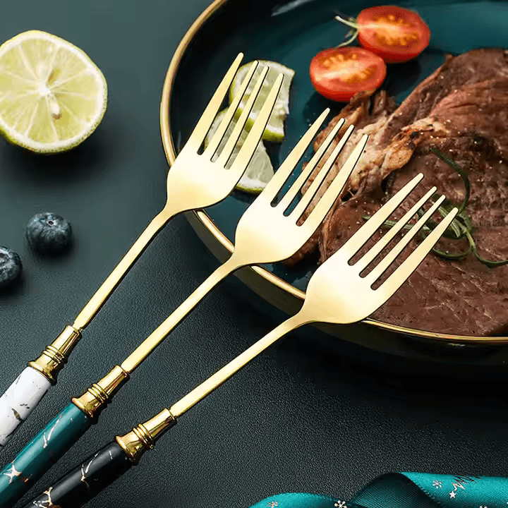 Ceramic Flatware Set