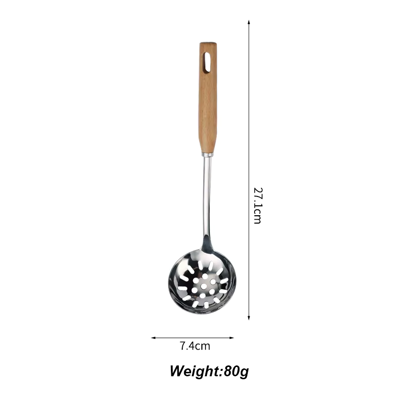 Colander Set with Wooden Handles