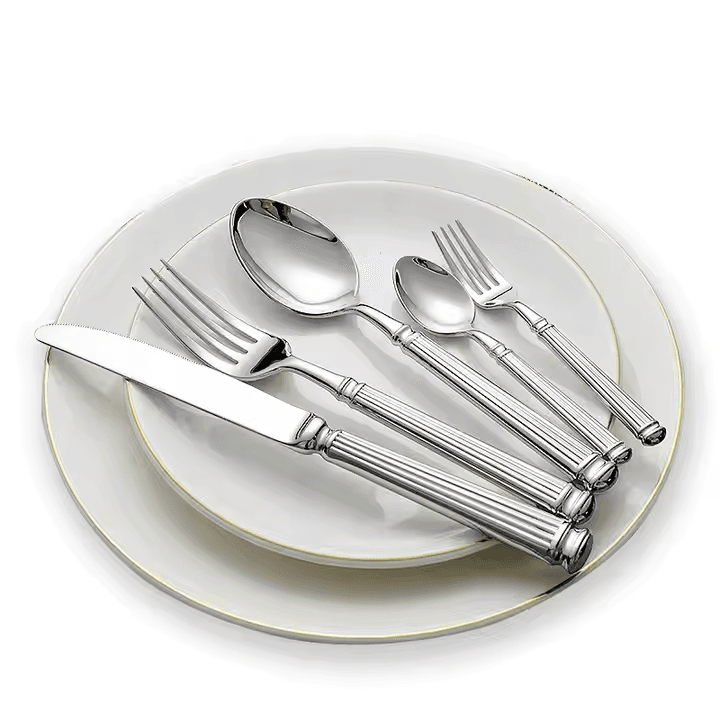 Striped Cutlery Set