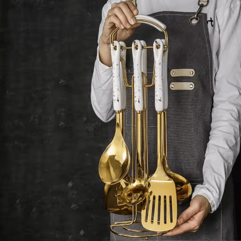 Kitchenware Set with Ceramic Handles