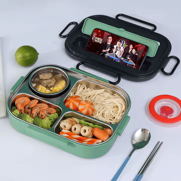 Bento Box with 4 Compartments