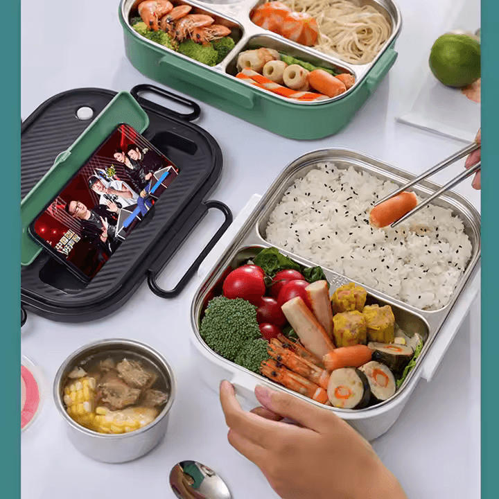 Bento Box with 4 Compartments