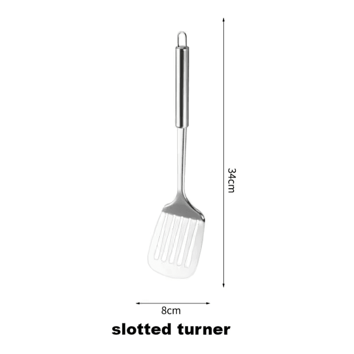 5-Piece Steel Kitchen Utensil Set