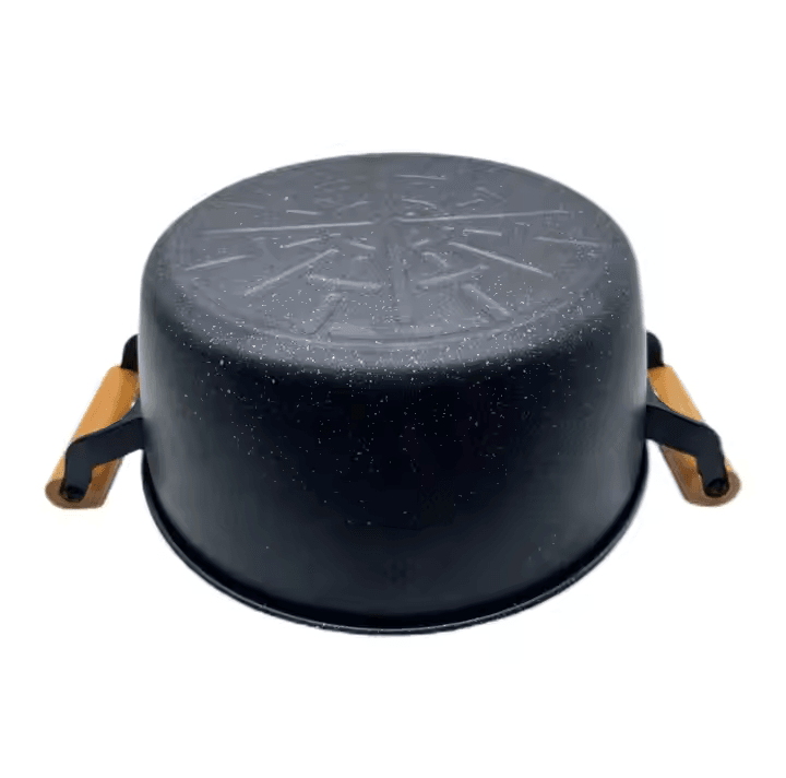 Korean Soup Pot with Wooden Handles