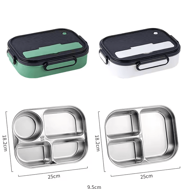 Bento Box with 4 Compartments