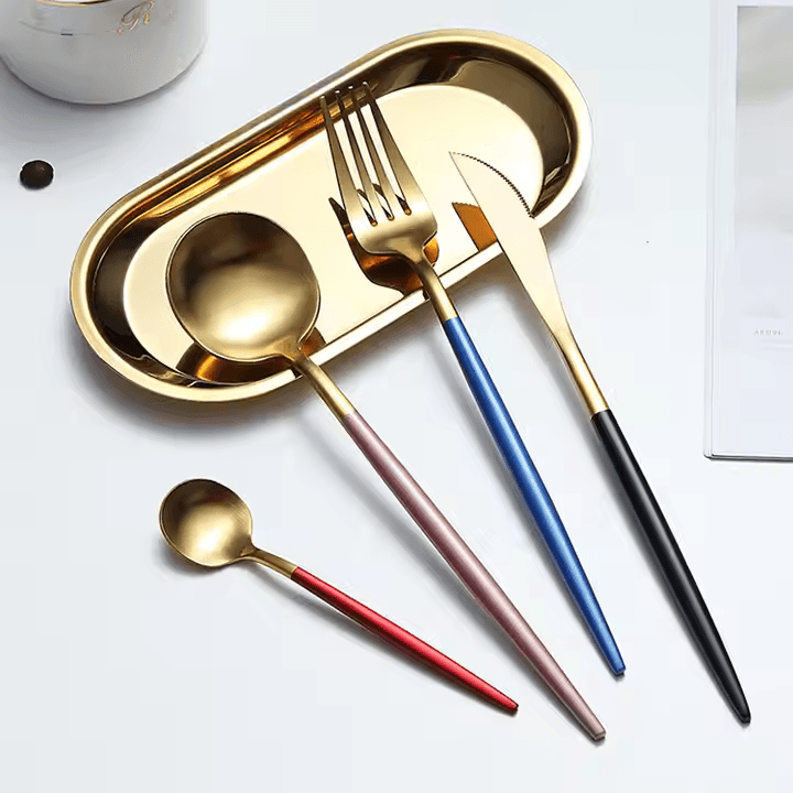 36-Piece Cutlery Set with Wooden Box