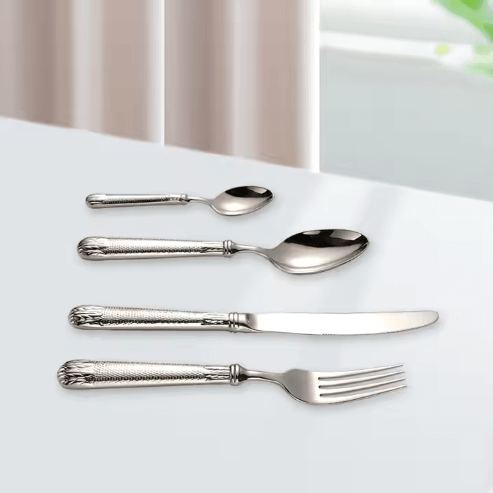 Flower Style Cutlery Set