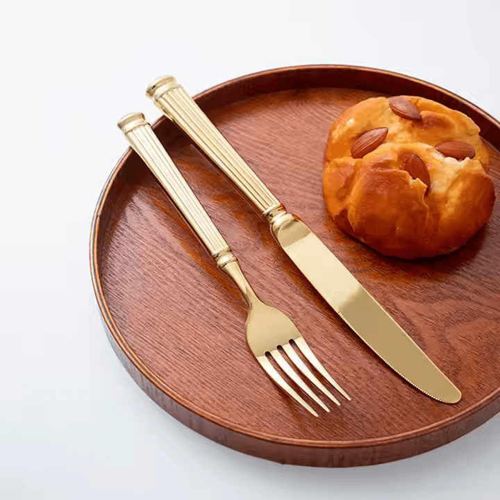 Striped Cutlery Set