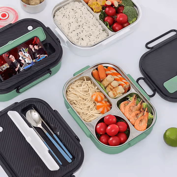 Bento Box with 4 Compartments