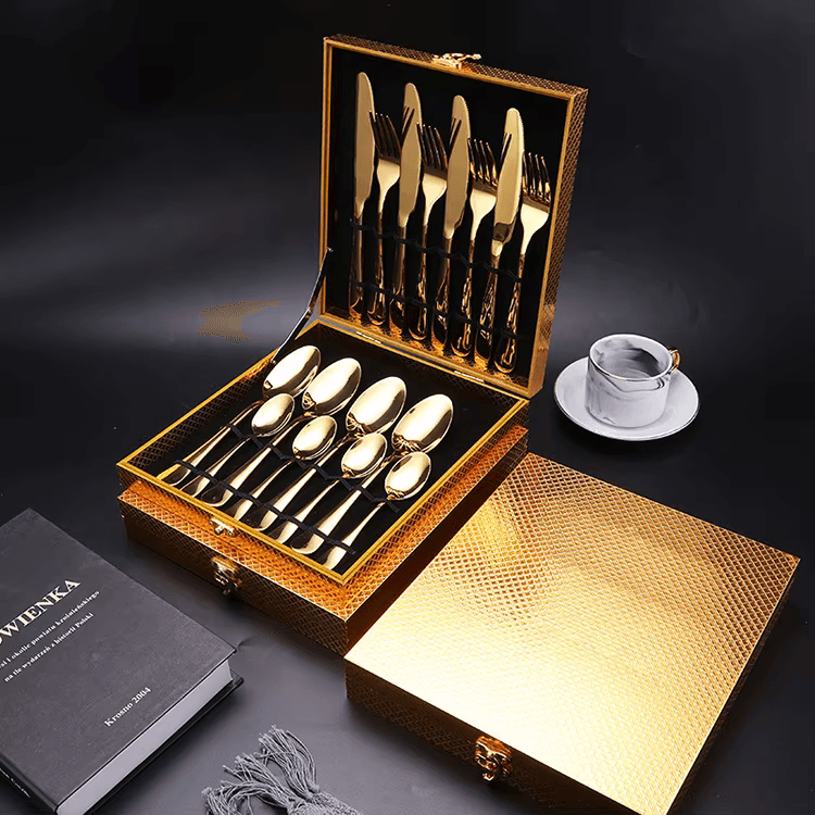16-Piece Flatware Set with Box