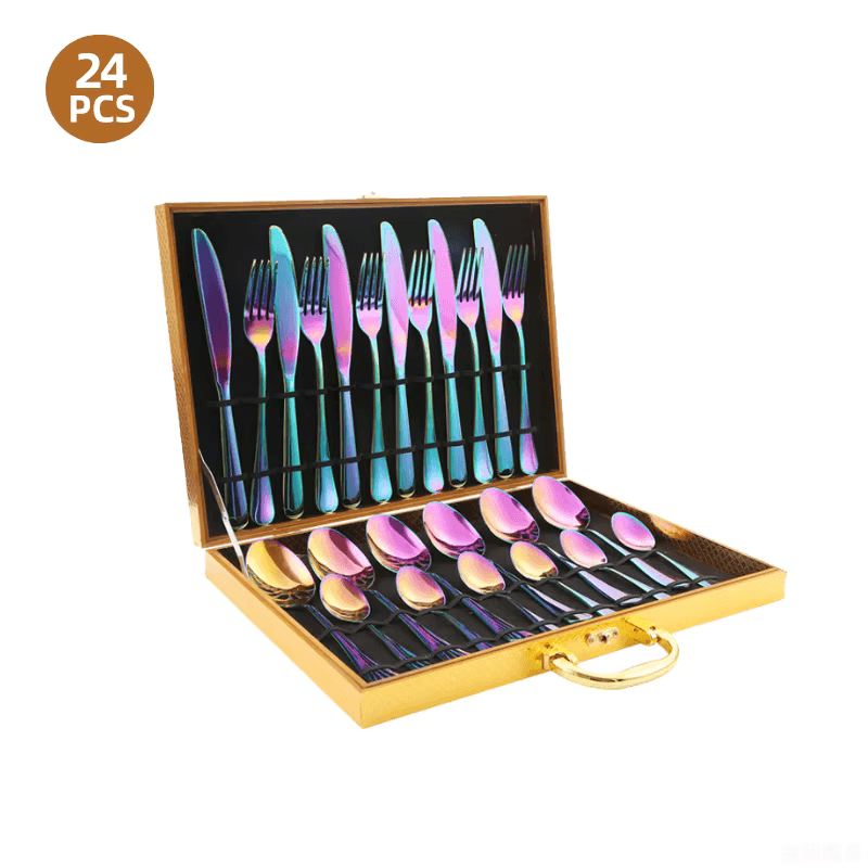 24-pieces Classic Design Cutlery Set