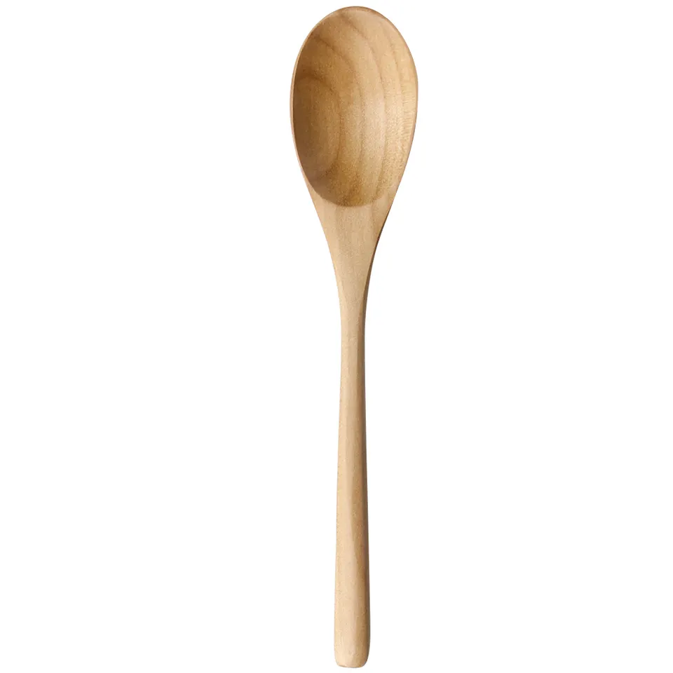 Wooden Long Handle Cutlery Set