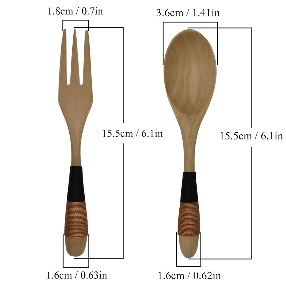 Wooden Cutlery Set (B2B)