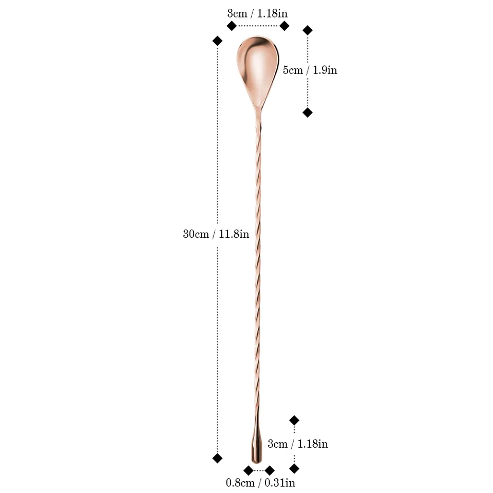 Stainless Steel Bar Spoon