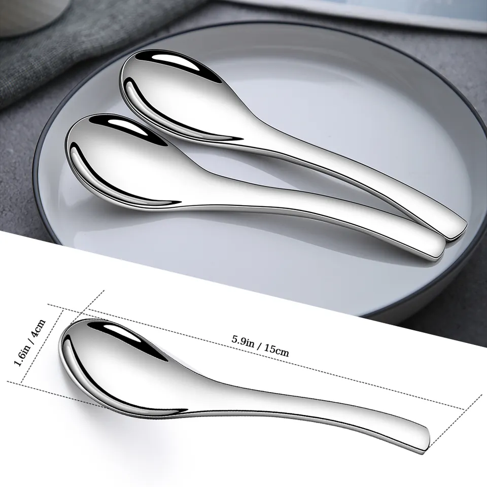Stainless Steel Soup Spoon