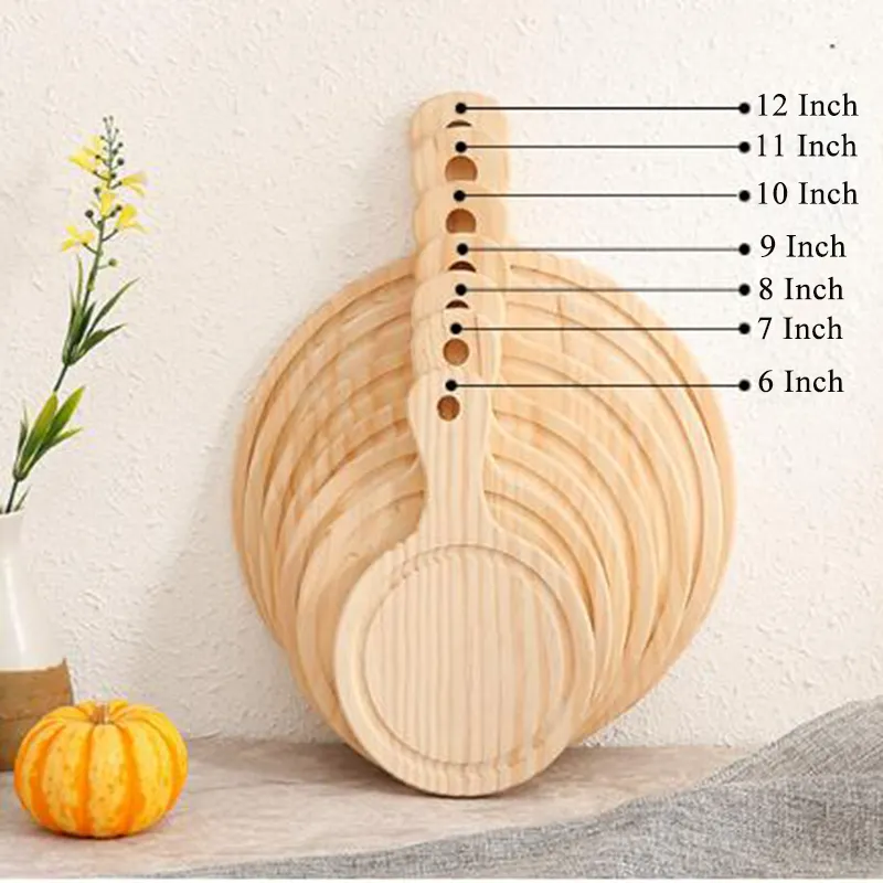 Round Wood Chopping Board