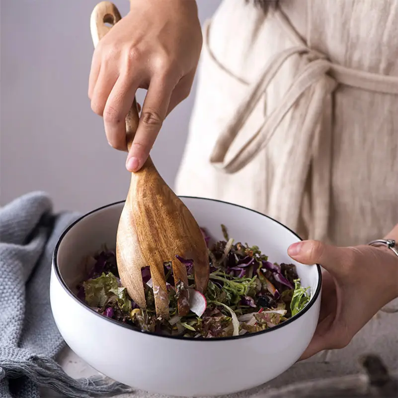 Acacia Salad Tools
