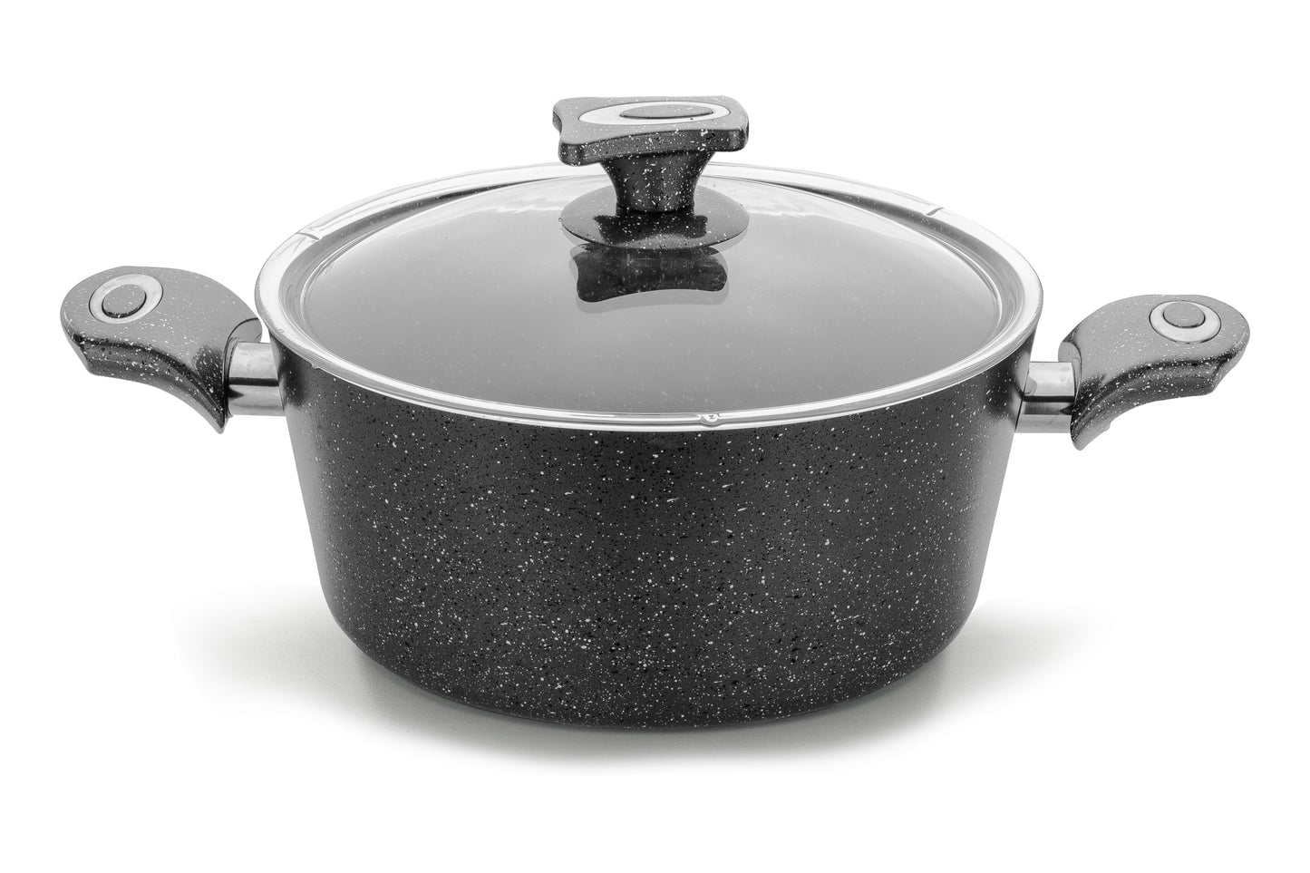4-Pieces Black Granite Set