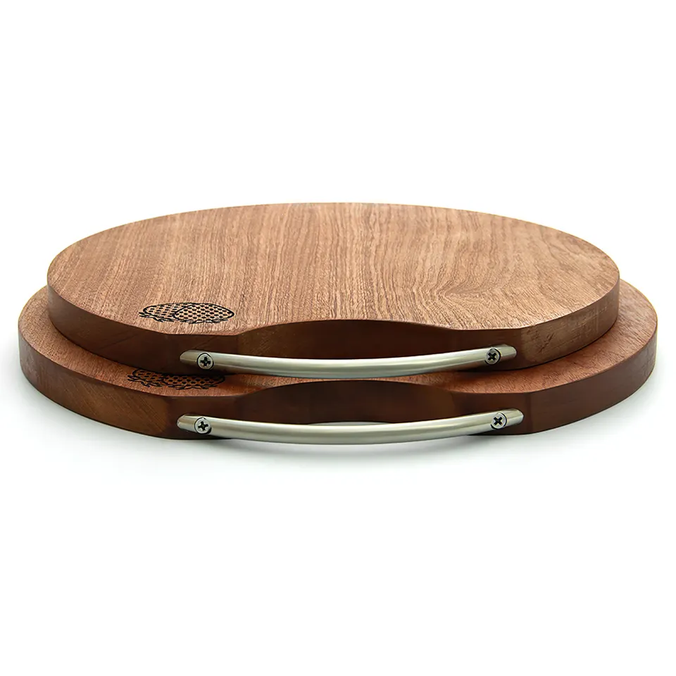 Round Cutting Board with Steel Hook