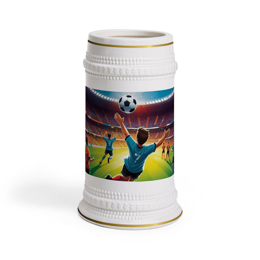 Football Frenzy Beer Stein