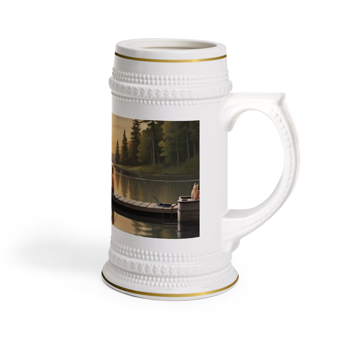 Fishing Trip Beer Stein