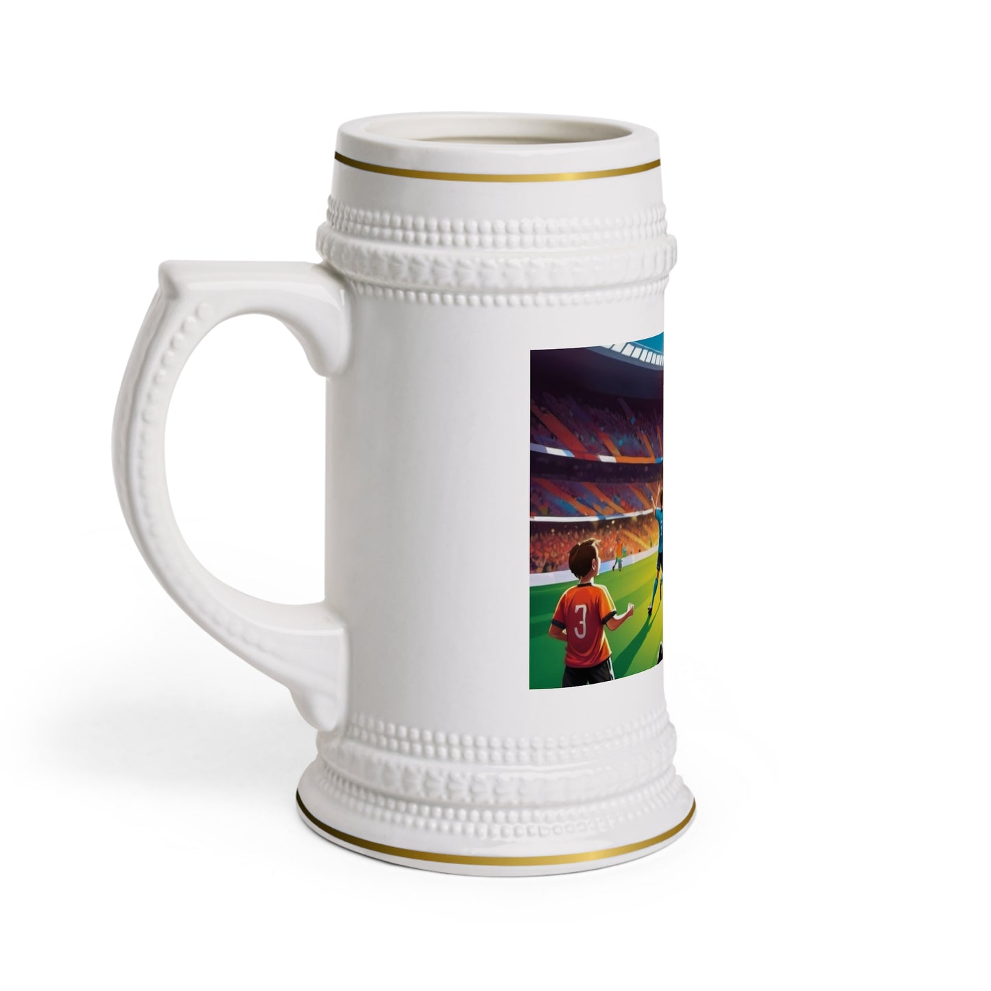 Football Frenzy Beer Stein