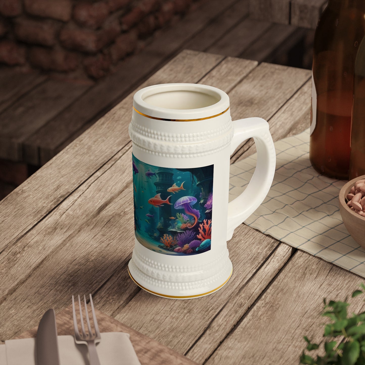 Myhtical Kingdom Beer Stein