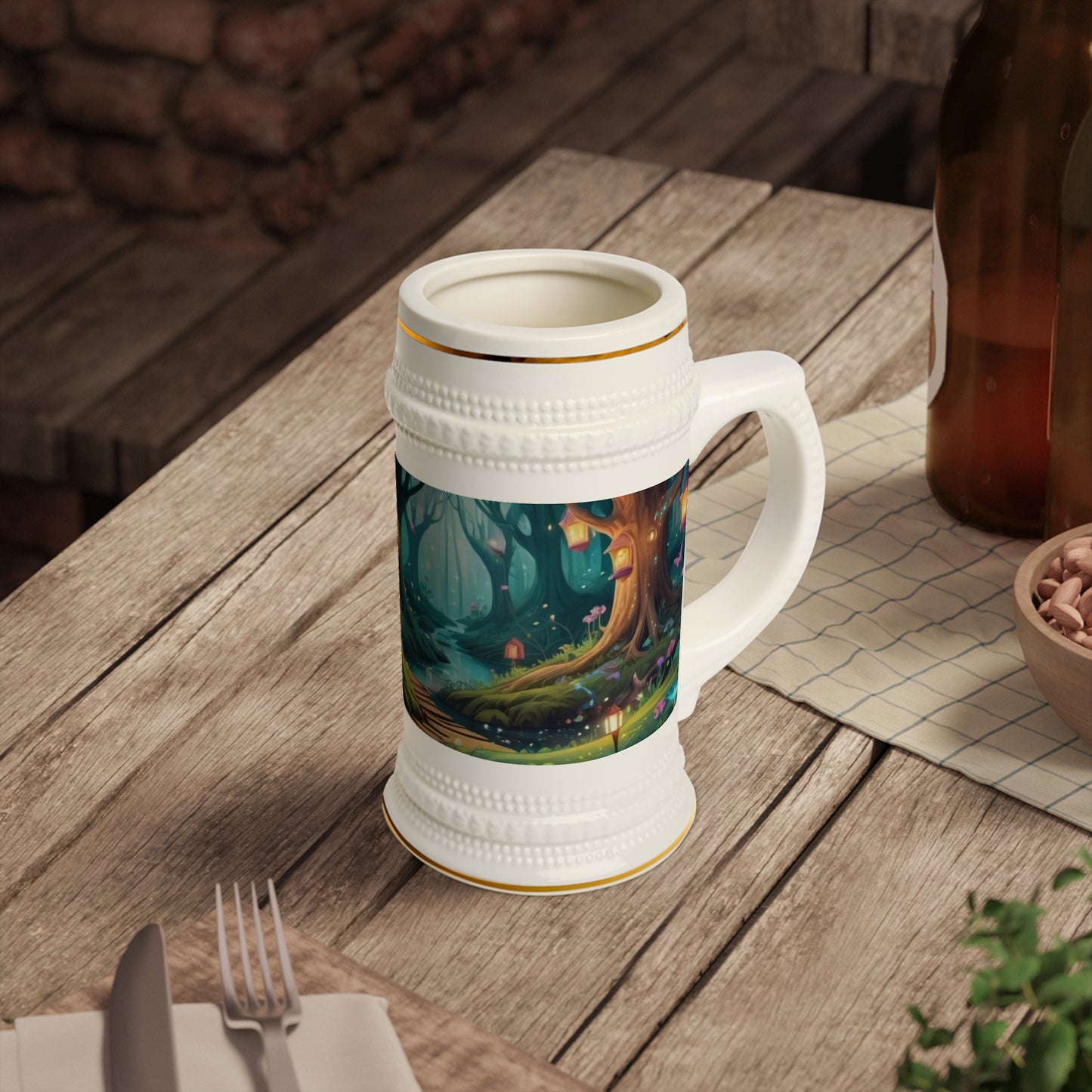 Enchanted Forest Beer Stein