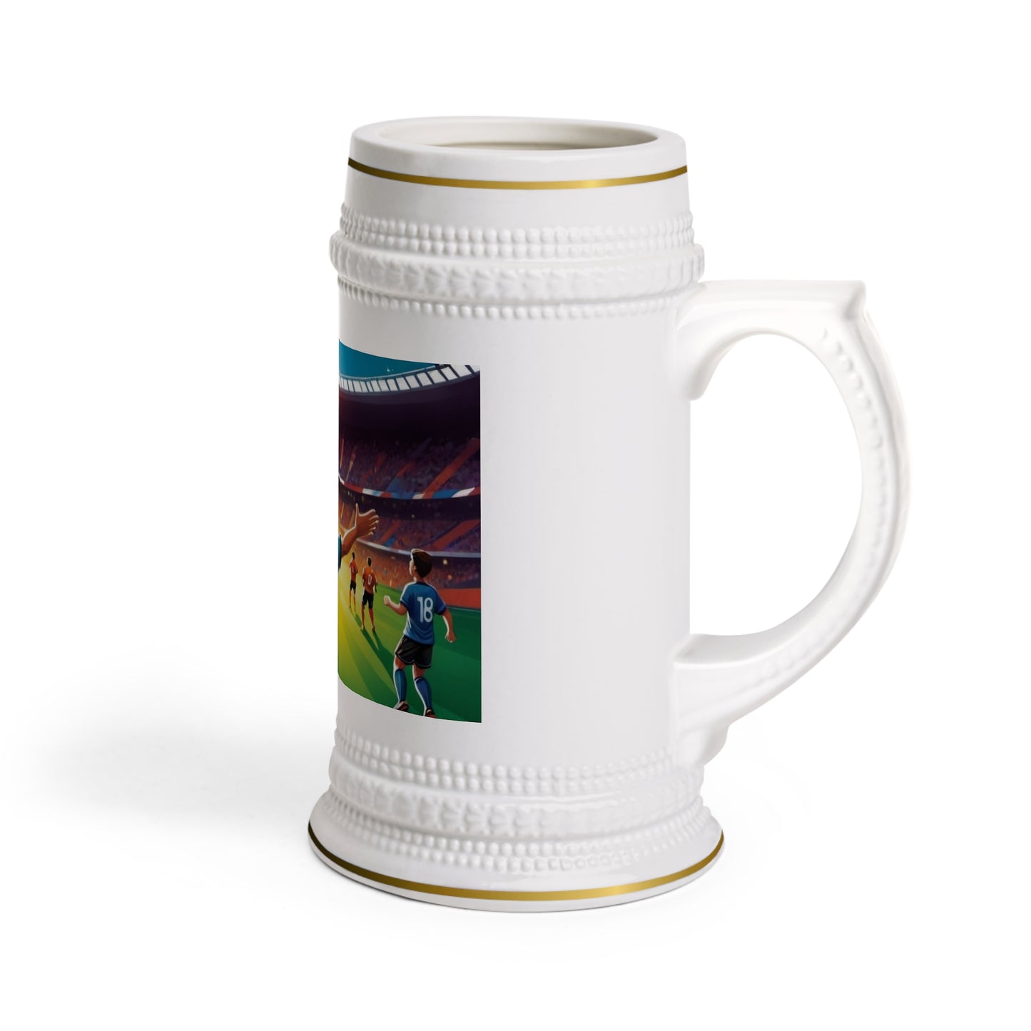 Football Frenzy Beer Stein